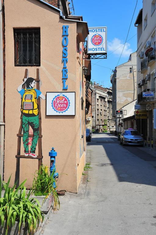 Hostel Bed N Beer Belgrád Kültér fotó